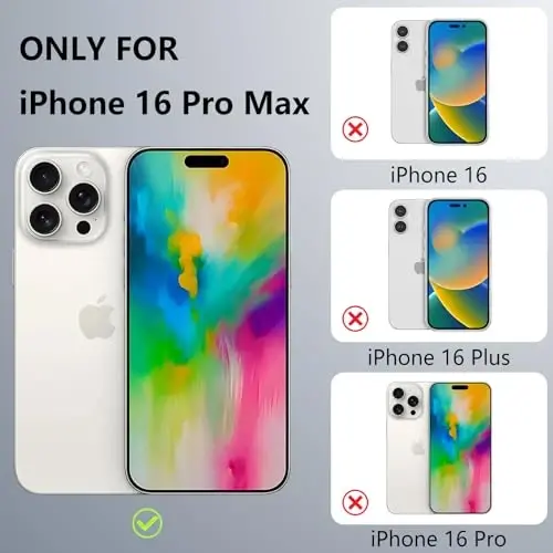 RALEAVO Floral Case for iPhone 16 Pro Max,Liquid Silicone Cover with Cute Flower Branch Pattern for Girls Women Slim Soft Rubber Protective Phone Case for iPhone 16 Pro Max (6.9