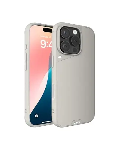Mous for iPhone 16 Pro Max Case MagSafe Compatible with Camera Control, Limitless Sand 
