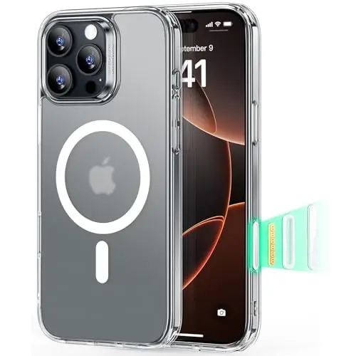 ESR for iPhone 16 Pro Max Case for MagSafe, Camera Control, Frosted Clear | Ultra Slim, 3X Military-Grade Drop Protection, Magnetic Phone Case, Impact Absorbing, Resists Scratches 
