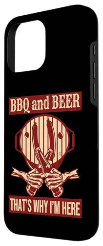 iPhone 16 Pro Max Smoker BBQ And Beer That's Why I'm Here Case - 2