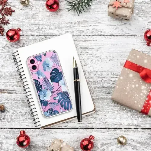 iPhone 16 uchun ekran himoyachisi, kuchaytirilgan kamera himoyasi, moda dizaynli qizlar va ayollar uchun tiniq qopqoqli, ingichka himoya telefon qutisi 6.1