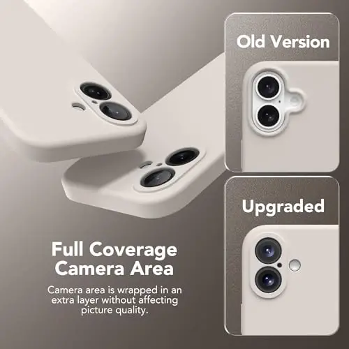 iPhone 16 uchun SuydanBox Magnetic gʻilofi, MagSafe bilan mos, [Toʻliq kamera himoyasi][Ekran himoyasi] Silikon zarbga chidamli himoya telefon gʻilofi iPhone 16 6.1