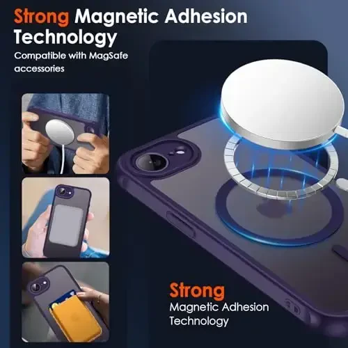ivoler Magnetic Case for iPhone 16e 6.1