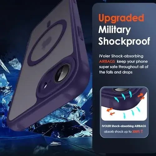 ivoler Magnetic Case for iPhone 16e 6.1