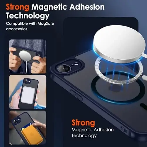 ivoler Magnetic Case for iPhone 16e /17e 6.1