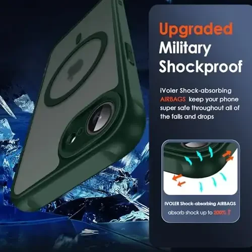 ivoler Magnetic Case for iPhone 16e 6.1