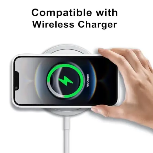 LoeoeL for iPhone 16e Case Clear, Transparent Hybrid 16e Phone Case [Hard Plastic & Soft Silicone Bumper] Acrylic Non Yellowing Thin Slim Protective Cover for Women, White - 7