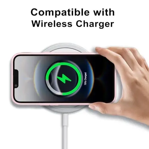 LoeoeL for iPhone 16e Case Clear, Transparent Hybrid 16e Phone Case [Hard Plastic & Soft Silicone Bumper] Acrylic Non Yellowing Thin Slim Protective Cover for Women, Light Pink - 8