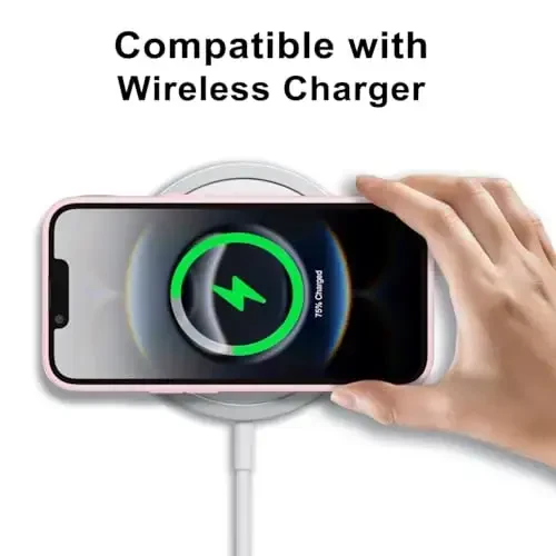 LoeoeL for iPhone 16e Case Clear, Transparent Hybrid 16e Phone Case [Hard Plastic & Soft Silicone Bumper] Acrylic Non Yellowing Thin Slim Protective Cover for Women, Light Pink - 7