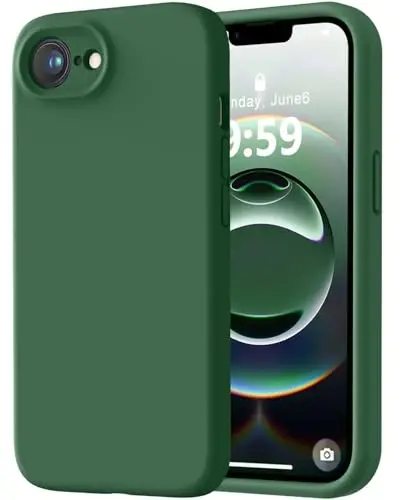 LOVE 3000 Designed for iPhone 16e/17e Case, Premium Silicone with [Soft Anti-Scratch Microfiber Lining] Shockproof Protective Phone Case for Men Women Girls 6.1