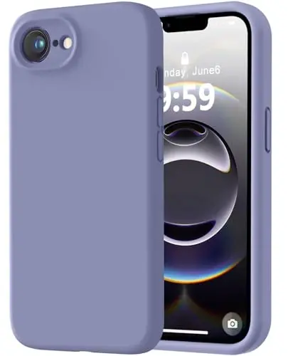 LOVE 3000 Designed for iPhone 16e/17e Case, Premium Silicone with [Soft Anti-Scratch Microfiber Lining] Shockproof Protective Phone Case for Men Women Girls 6.1