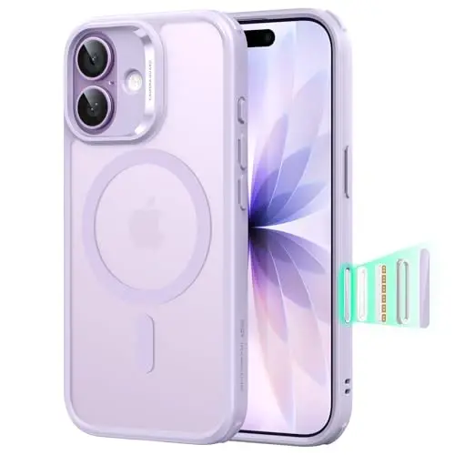 ESR for iPhone 17 Case for MagSafe, Camera Control, Frosted Light Purple | Ultra Slim, 3X Military-Grade Drop Protection, Magnetic Phone Case, Impact Absorbing, Resists Scratches 