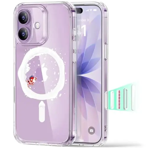ESR for iPhone 17 Case for MagSafe, Camera Control, Santa Skater | Ultra Slim, 3X Military-Grade Drop Protection, Magnetic Phone Case, Impact Absorbing, Resists Scratches 