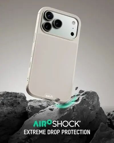 iPhone 17 Pro Kılıfı için Mous, MagSafe ile Uyumlu - Sınırsız - iPhone 17 Pro için Koruyucu Siyah Deri Kapak - Darbeye Dayanıklı, Tam Kamera Koruması, Çizilmez Arka, Siyah - 3