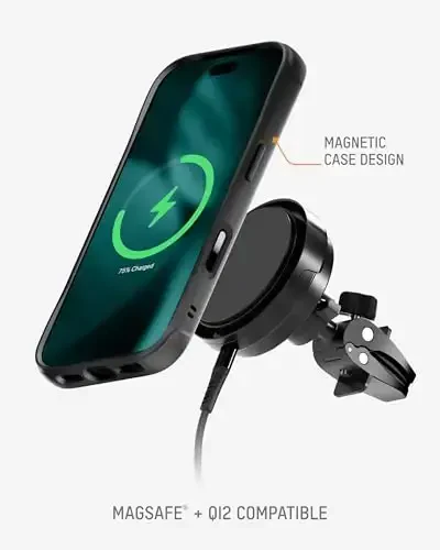 Mous for iPhone 17 Pro Max Case, Compatible with MagSafe - Limitless - Protective Carbon Fibre Cover for iPhone 17 Pro Max - Shockproof, Full Camera Protection, Anti-Scratch Back, Black - 6