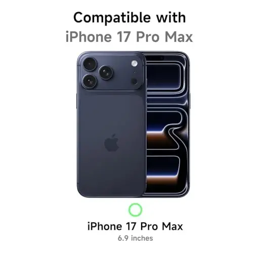 iPhone 17 Pro Max Kılıfı Şeffaf, Transparan Hibrit iPhone 17 Pro Max Telefon Kılıfı [Sert Plastik & Yumuşak Silikon Tampon] Akrilik Sararmayan İnce Koruyucu Kapak Kadınlar için, Açık Pembe - 2
