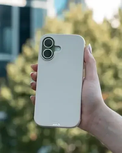 Mous for iPhone 17 Case, Compatible with MagSafe - Limitless - Protective Magnetic Cover for iPhone 17 - Shockproof, Full Camera Protection, Anti-Scratch Back, Stone - 3