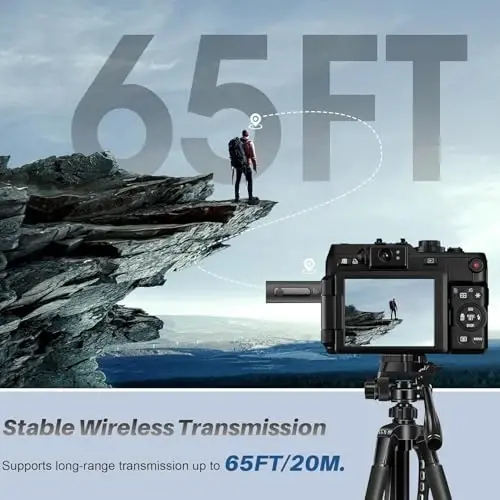 iPhone, Android qurilmasi uchun 2 dona simsiz mini lavalier yopinchiqli mikrofon (4 tasi 1 da) - shovqinni kamaytirish bilan 65 fut simsiz qisqichli ikkita mikrofon, video yozish, vlogging, YouTube, intervyu uchun 6 soatlik ish vaqti - 5