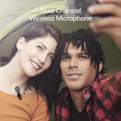 Professional Wireless Lavalier Lapel Microphone for iPhone, Mini Video Recording Mic for Interview Video Podcast Vlog YouTube & Livestream, Noise Reduction, Plug & Play (Lightning Port) - 5