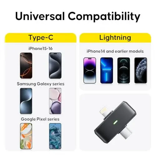 iPhone va Androidlar uchun simsiz Lavalier mikrofoni, 2in1 magnit va qisqichli lapel, Banxye engil 1 marta bosish shovqinni bekor qilish, studiya darajadagi ovoz, video yozib olish, translyatsiya qilish, YouTube va TikTok uchun lapel mikrofoni - 3