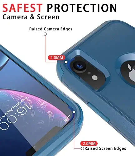 Diverbox for iPhone Xr Case [Shockproof] [Dropproof] [Dust-Proof],Heavy Duty Protection Phone Case Cover for Apple iPhone XR - 3
