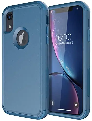 Diverbox for iPhone Xr Case [Shockproof] [Dropproof] [Dust-Proof],Heavy Duty Protection Phone Case Cover for Apple iPhone XR - 1
