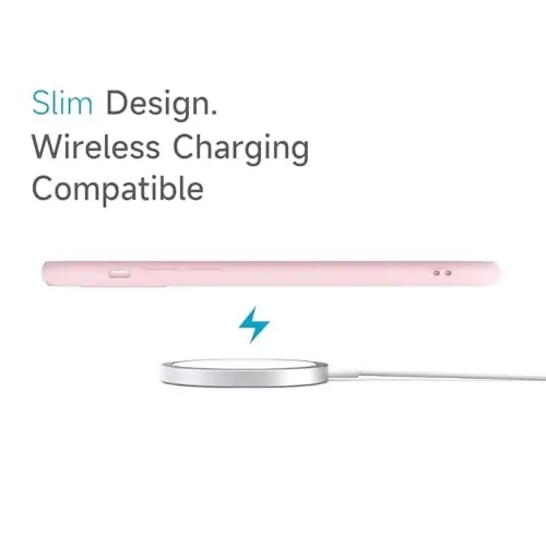 iPhone XR için LoeoeL Kılıfı Şeffaf, Saydam Hibrit XR Telefon Kılıfı [Sert Plastik ve Yumuşak Silikon Tampon] Akrilik Sararmayan İnce Koruyucu Kapak Kadınlar için, Açık Pembe - 5