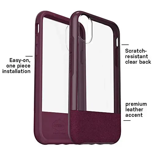 OtterBox Statement Series Case for iPhone XR - Lucent Storm (Clear/Castlerock/Pewter) - 4