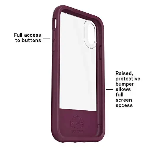 OtterBox Statement Series Case for iPhone XR - Lucent Storm (Clear/Castlerock/Pewter) - 5