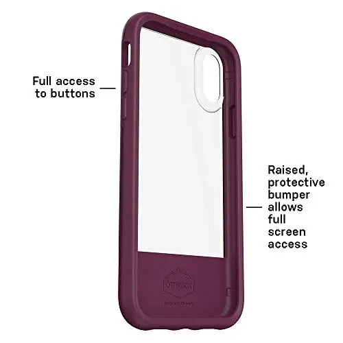 OtterBox Statement Series Case for iPhone XR - Lucent Storm (Clear/Castlerock/Pewter) - 5