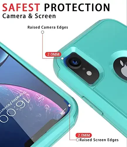 Diverbox for iPhone Xr Case [Shockproof] [Dropproof] [Dust-Proof],Heavy Duty Protection Phone Case Cover for Apple iPhone XR - 3
