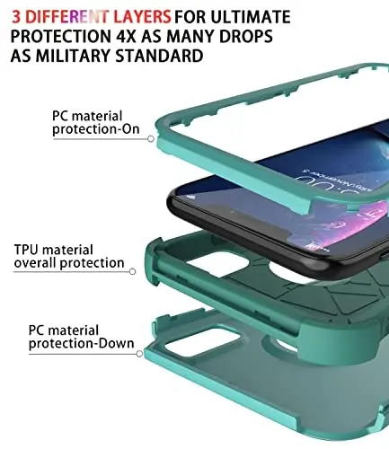 Diverbox for iPhone Xr Case [Shockproof] [Dropproof] [Dust-Proof],Heavy Duty Protection Phone Case Cover for Apple iPhone XR - 6