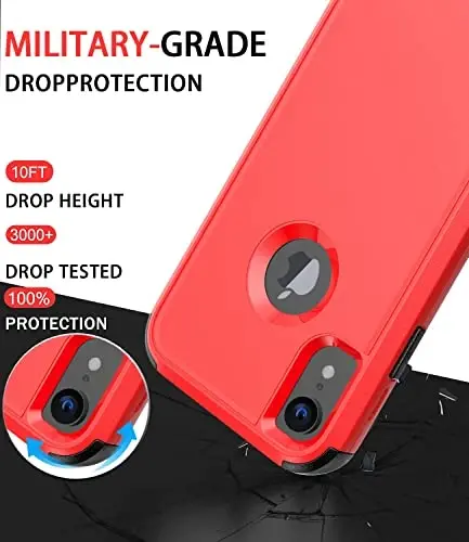 Diverbox for iPhone Xr Case [Shockproof] [Dropproof] [Dust-Proof],Heavy Duty Protection Phone Case Cover for Apple iPhone XR - DIVERBOX (1)