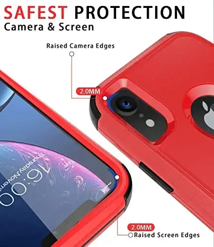 Diverbox for iPhone Xr Case [Shockproof] [Dropproof] [Dust-Proof],Heavy Duty Protection Phone Case Cover for Apple iPhone XR - 3