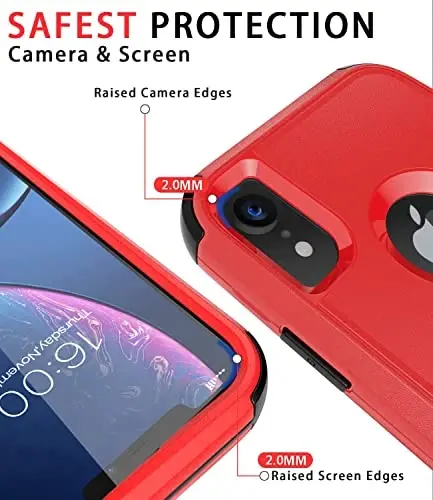 Diverbox for iPhone Xr Case [Shockproof] [Dropproof] [Dust-Proof],Heavy Duty Protection Phone Case Cover for Apple iPhone XR - 3