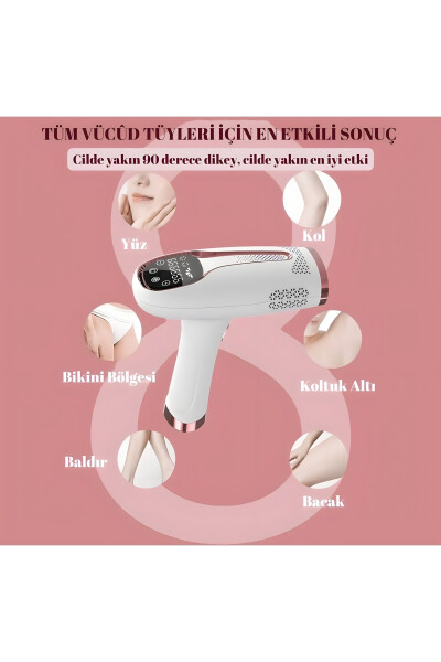 IPL Ice Laser Hair Removal 999,999 Shots Automatic/Manual Touchscreen Painless Body Face Device - 17