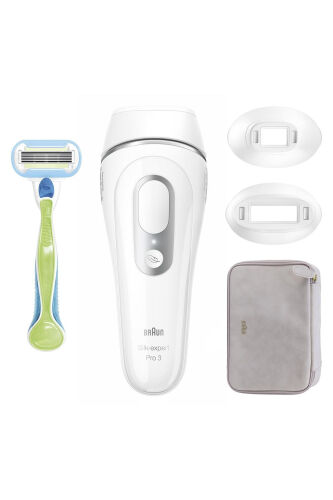 IPL Silk·expert Pro 3, Hair Removal at Home, Bag, Venus Razor, with 2 Heads, PL3132 - 8
