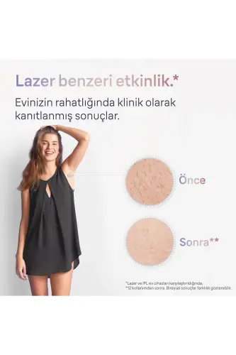 IPL Skin i·expert, Evde Tüy Alma, Ücretsiz Uygulama, Çanta, Gillette Venus, 3 Başlık, PL7253 - 4