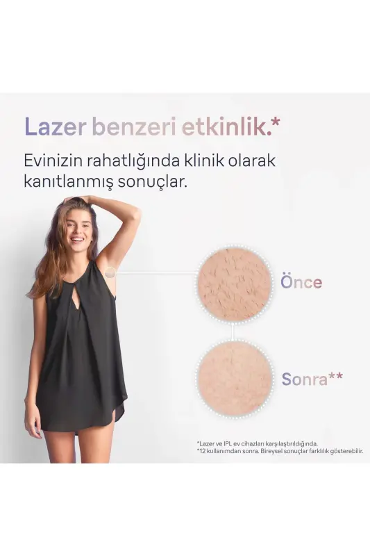 IPL Skin i·expert, Home Hair Removal, Free App, Bag, Gillette Venus, 3 Heads, PL7253 - 4