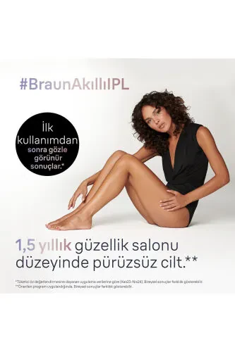 IPL Skin i·expert, Home Hair Removal, Free App, Bag, Gillette Venus, 3 Heads, PL7253 - BRAUN (1)