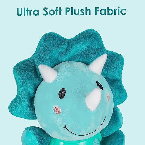 iPlay, iLearn Baby Dinosaur Musical Toys, Newborn Boys Gift, Soft Dino Plush Stuffed Animal, Infant Light Music Time, 1st Birthday Shower Gift Stuffers for 0 1 2 3 6 9 12 18 Month 1-3 Yrs Toddler Girl - 4