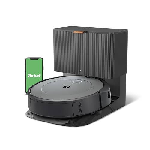 iRobot Roomba i3+ EVO (3554) Robot Chang'ir - 60 Kungacha Tozalashga Qadar O'zini Bo'shatish, Aqlli Xaritalash Yordamida Xona-Xona Tozalash, Alexa bilan Mos, Shaxsiylashtirilgan Tozalash - 1