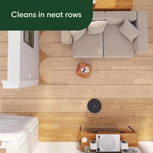 iRobot Roomba Robotli changyutgich (Q011) - kuchli tortish quvvati, Alexa, tinchroq tozalash rejimi, ko'p sirt tozalash, chiziqli tozalash, ishlatish oson, o'zini-o'zi zaryad qilish - 5