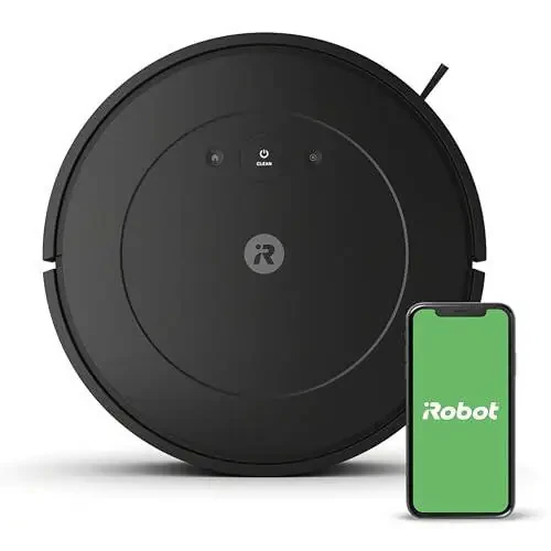 iRobot Roomba Robotli changyutgich (Q011) - kuchli tortish quvvati, Alexa, tinchroq tozalash rejimi, ko'p sirt tozalash, chiziqli tozalash, ishlatish oson, o'zini-o'zi zaryad qilish - 1