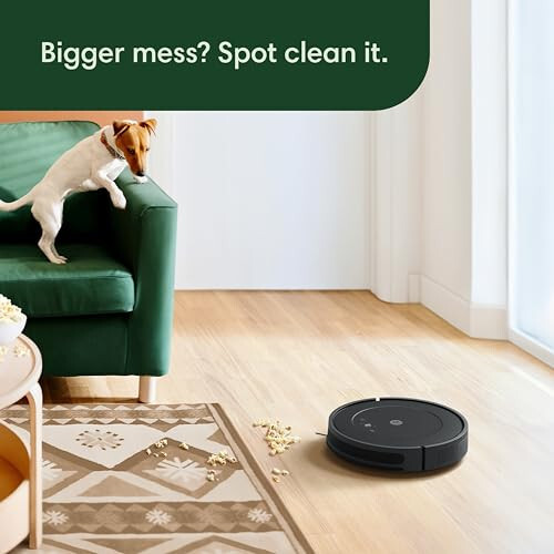 iRobot Roomba Süpürge Robot Süpürge (Q011) - Güçlü Emiş, Alexa, Sessiz Temizlik Modu, Çoklu Yüzey Temizliği, Düzenli Sıralarda Temizler, Kullanımı Kolay, Kendi Kendini Şarj Eder - 5