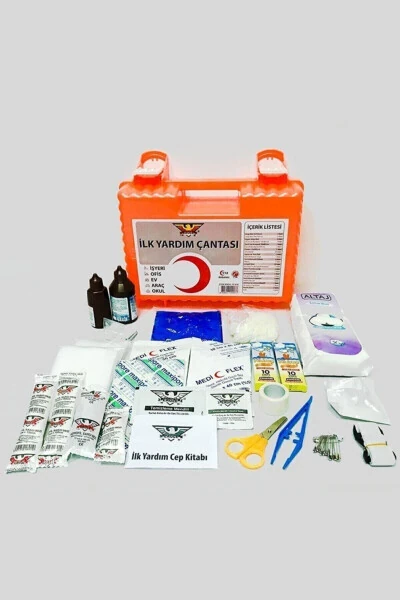 Iş Yeri Çantası Ecza Dolabı Ilk Yardım Seti Turuncu - EAGLE