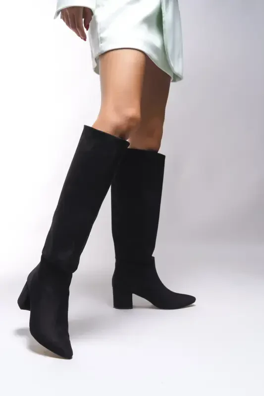 Iserolia Ayollar Etigi 00125000 Qora Zamsh-Qora Zamsh - 3