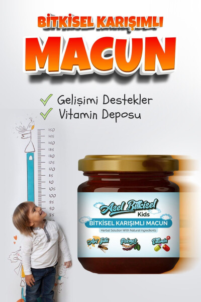 Ishtahani Ochiruvchi Bolalar Uchun Kids-kakao Pekmezi, Ari Suti, Vazn Olishga Yordam Beruvchi Asal-vitamin Pastasi - 4