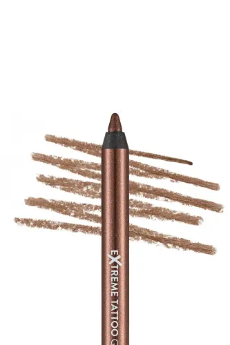 Işıltılı Kalıcı Göz Kalemi (BAKIR) - Extreme Tattoo Gel Pencil - 001 Glitzy Brown - 8682536028837 - 001 GLITZY BROWN - 11