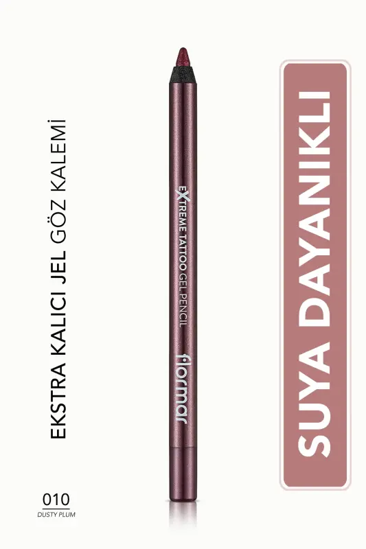 Işıltılı Kalıcı Göz Kalemi (PEMBE-TEN) - Extreme Tattoo Gel Pencil - 010 Dusty Plum - 8682536041171 - 010 DUSTY PLUM - 1